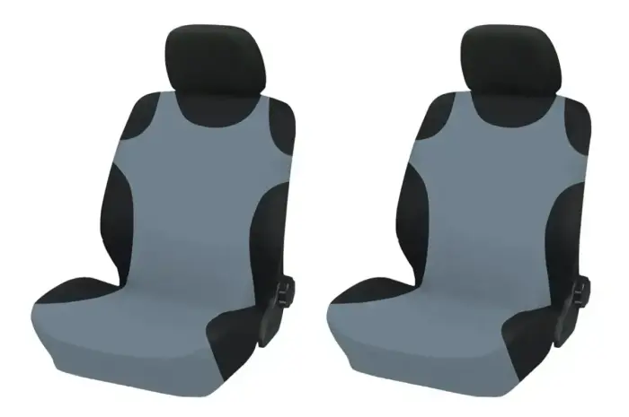 Seat covers "Shirts" - gray, 2 pcs.