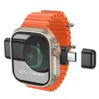 Borofone Wireless induction charger for Smartwatch BQ31 Portable 2,5W for iWatch 1-9, SE/SE2, Ultra/Ultra2, Samsung Watch 1-7, Ultra black Foto 2