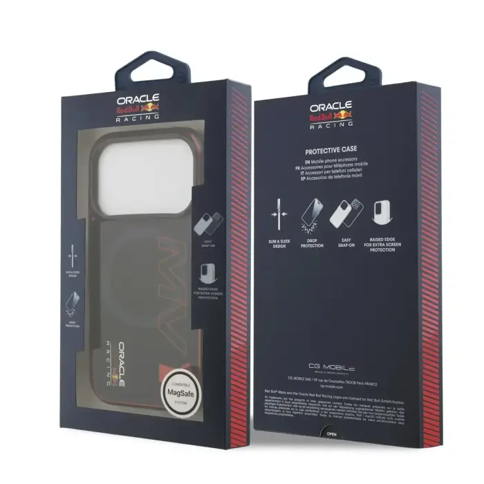 Red Bull PC Double Layer Vertical MV1 MagSafe Case for iPhone 17 Pro Navy Photo