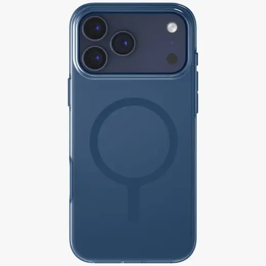 UNIQ Clario Case for iPhone 17 Pro Max Magclick Charging Blue Photo