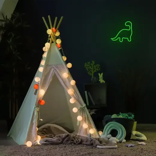 Neon LED Light DINOSAUR green NNE01 Neolia Foto 7