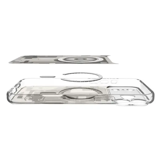 Spigen Ultra Hybrid чехол с поддержкой MagSafe для телефона iPhone 17 Pro Max titanium Фото num