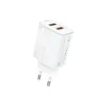 Foneng Wall charger EU63 - 2xUSB - 12W with USB to Type C cable white Foto 2