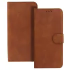 WONDER COMMON Universal Book Case (SIZE L) for Iphone 6 Plus/7 Plus/8 Plus/Xs Max/11 Pro Max/Samsung S20 FE/S21 FE/S10 Plus/A10/A32/A54/Xiaomi 12 Lite/Huawei P30 Pro brown — Photo 1