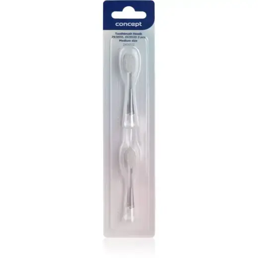 Concept Replacement Heads for Children's Toothbrushes ZK3010, ZK3020 Medium ZK0032 2pcs Фото num