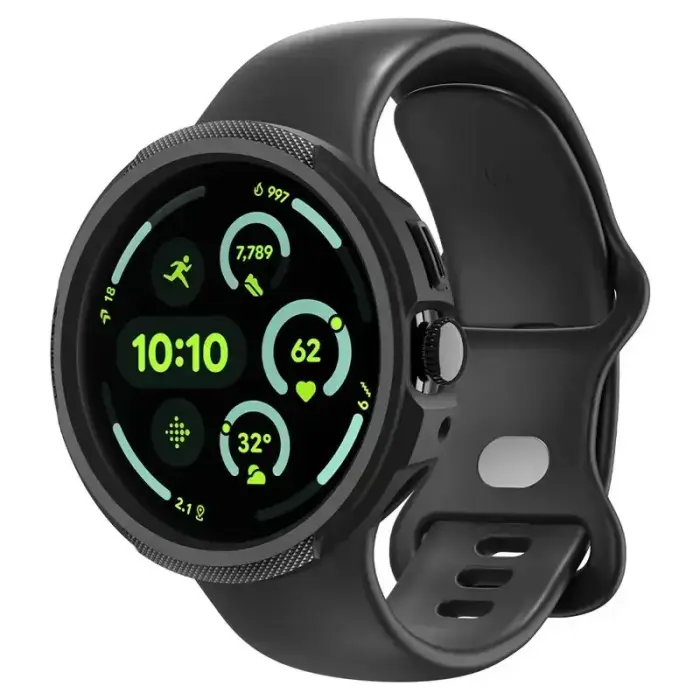 Spigen Liquid Air V2, matte black - Google Pixel Watch 5/4 45mm