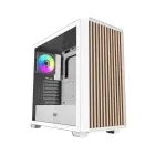 Darkflash DS900WD ATX computer case (White) + 4 fans — Photo 1