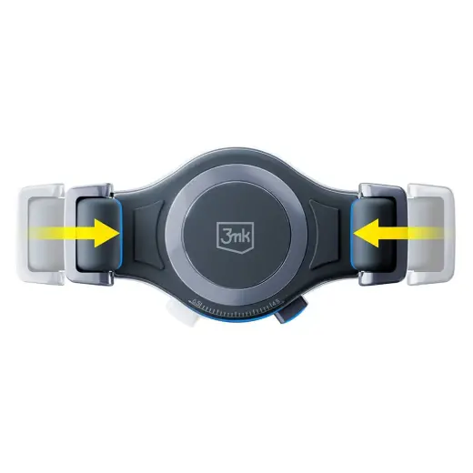 3mk Memo Hug car phone holder for air vent - black Photo