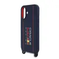 Red Bull Silicone Vertical Logo phone case for iPhone 16 blue with MagSafe support Photo