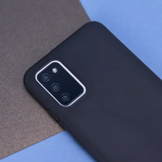 Fusion soft matte back case silicone for Google Pixel 9a black Photo