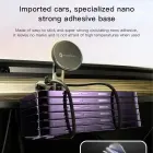 Magnetic car phone holder compatible with Magsafe Forcell F-Grip IronSecure windshield / dashboard black Photo