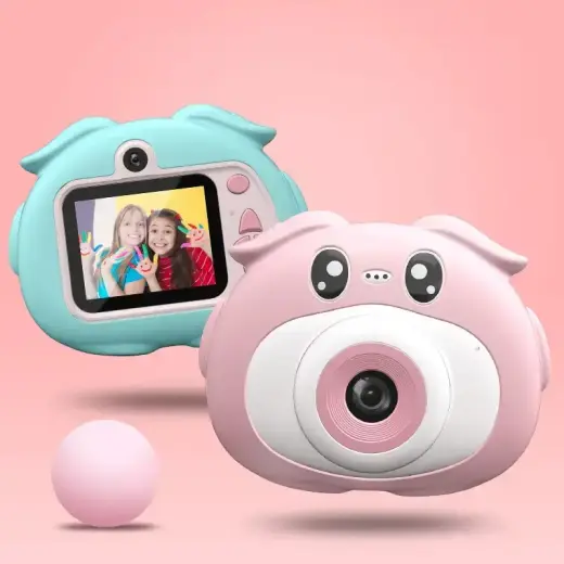 Digital camera for children CP01P 1080P pink Foto 6