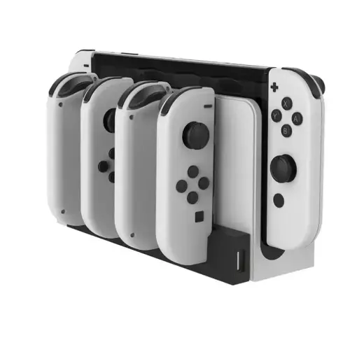 iPega 9186 Charger Dock pro N-Switch a Joy-con White/Black Foto 3