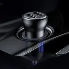 Wireless Bluetooth FM transmitter with charger Baseus S-16 (Overseas edition) - black Фото num