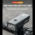 Rockbros 24510003001 front bicycle light 260 lm + USB-C - USB-A cable - black Фото num