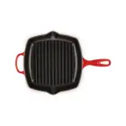 Le Creuset Čuguna grillpanna kvadrātveida 26x26cm sarkana Foto 2
