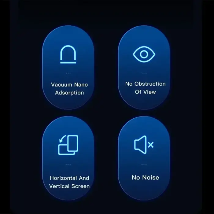 Magnetic car phone holder Forcell F-Grip MagLuxe windshield / dashboard / air vent black Photo