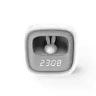 Alarm clock with LED Bunny night light PURE FNL-06 AURORA white square Forever Light Photo