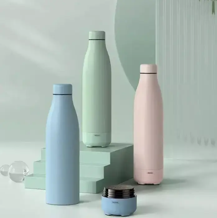 THERMOS WITH WIRELESS SPEAKER 500ML RB-M5 BLUETOOTH 5.0 PINK/PINK Foto 3