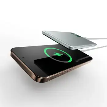 Blavec Power Bank 5000mAh BJ-03 Ultra Slim 7,8mm - Type C - 22,5W magnetic Magsafe 3 in 1 (PBBJ03-MC5G) grey (damaged packaging) Foto 13