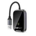 Acefast QC1 Wireless Car Adapter - Gray — Фото 1