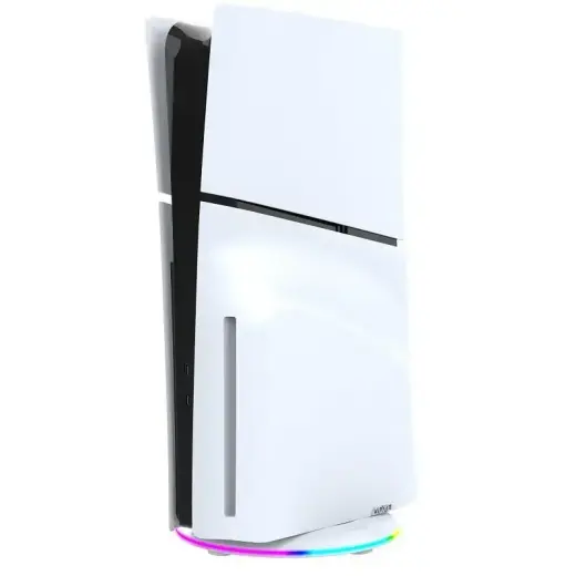 iPega P5S025S Vertical Stand with RGB for PS5 Slim/PS5 Pro White Foto 5