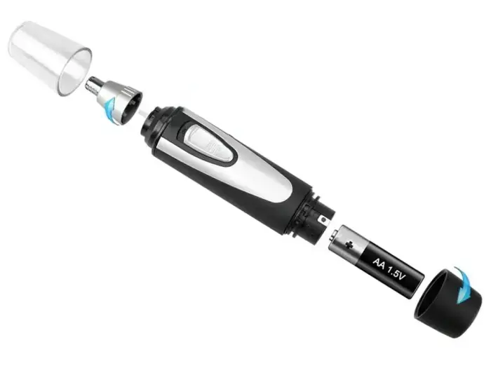 Goodbuy bārdas trimmeris | deguna matu trimmeris melns (2 in 1) Foto 3