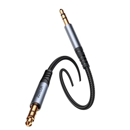 Joyroom stereo audio cable AUX 3.5 mm mini jack 1.2m black (SY-A08) Photo