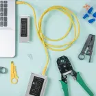 Qoltec Cable networks tester | RJ45 | RJ12 Foto 2