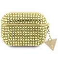 Guess GUAPHDGTPD AirPods Pro cover złoty|gold Rhinestone Triangle Charm Foto 1