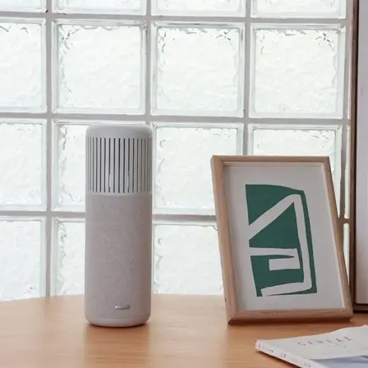 HiFuture Wedge Bluetooth Speaker - Silver and White Фото num