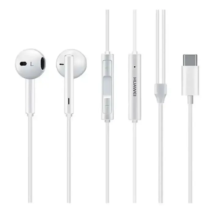 Wire earphones Type C Huawei CM33 bulk white Photo