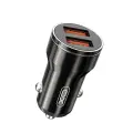 XO CC48 car charger | 12W | USB-A | black Photo