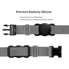 Apple AirTag Silicone Case for Dog or Cat Collar - Black Photo