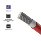 Qoltec Photovoltaic solar cable | 6mm² |  100m | red Foto 3