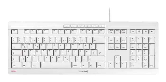 CHERRY Keyboard JK8500G / JK-8500DE-0 White