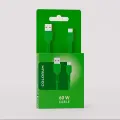 COLORUM CK60-AC-04 data transfer and charging cable | USB-A to USB-C | 15W | 1.8m | green Photo