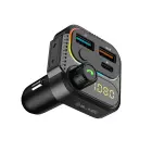 Blavec FM Transmitter Flash TR-01 MP3, Bluetooth - 2xUSB + Type C - PD 36W QC3.0 18W (TFMFTR01-B) black Фото num