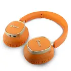 Guess Rectangle Metal Script Logo ENC Wireless Headphone Orange — Foto 1