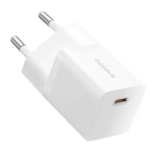 Fast Charger Baseus GaN5 mini 1C, 25W (white) Foto 3
