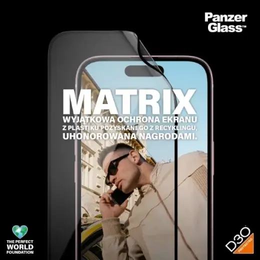 PanzerGlass Ultra-Wide-Fit защитное стекло для телефона iPhone 15 6.1" с Easy Aligner (эффект приватности) Фото num