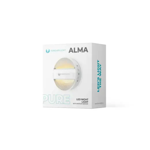 LED Night Lamp round PURE FLC-20 ALMA PIR white 500mAh Forever Light Photo