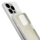 3MK Hardy Case iPhone 15 Pro Max 6.7" silver-white MagSafe — Foto 5