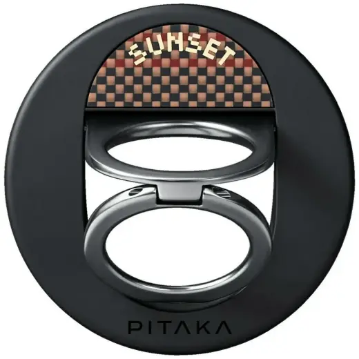 Magnetic holder PITAKA MagEZ Grip 3 MagSafe for phone sunset