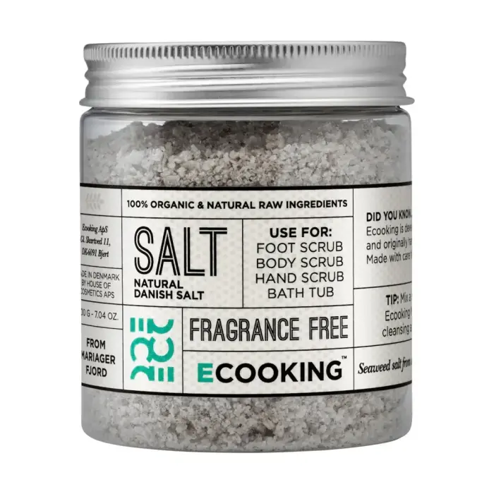 Ecooking, Ecooking, Vegan, Cleanse and Scrub, Bath Salt, 200 g
