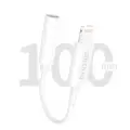 Dudao Converter Adapter from Lightning to headphones jack 3,5 mm (female) white (L16i white) Foto 3