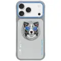 Case Nimmy Glasses Cool Dog MagSafe for  iPhone 17 grey — Фото 1