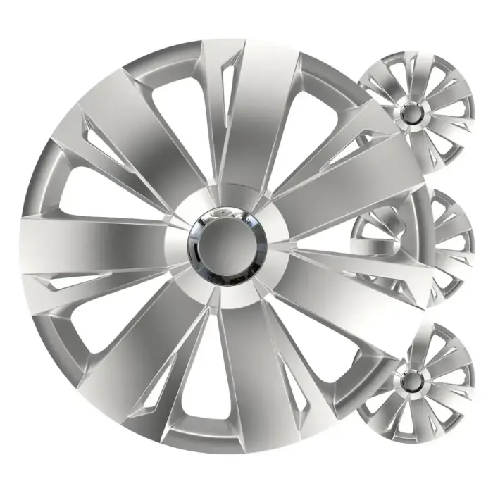 Комплект колпаков на колёса Energy 16", серебристый, 4 шт., COLOR BOX