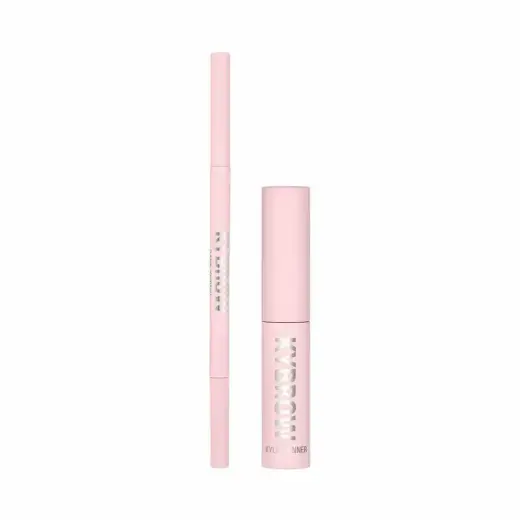 Set Kylie Cosmetics: Kybrow, Defined, Eyebrow Cream Pencil & Brush 2-In-1, 005, Dark Brown, 0.09 g + By Kylie, Define, Eyebrow Gel, Translucent, 5 ml