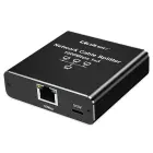Qoltec Splitter Ethernet mini SWITCH 1x3 RJ45 | 1000Mb/s | USB-C | Aluminium Foto 15